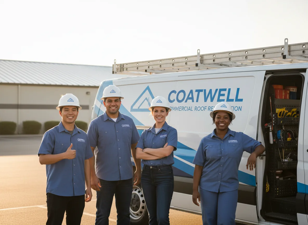 Commercial roof coating company in Schwenksville, PA